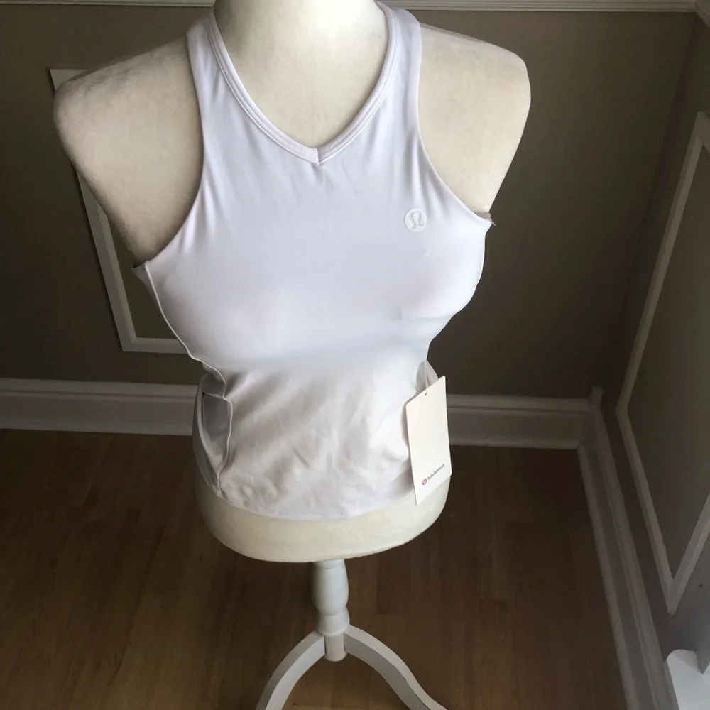 New Lululemon waist length V-neck tennis tank - Picture 11 of 13